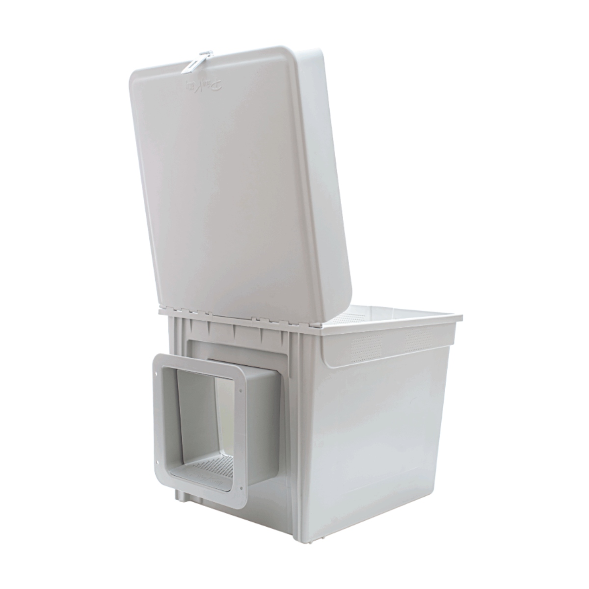 Privy Kitty Exterior Mounted Litter Station for Indoor Cats